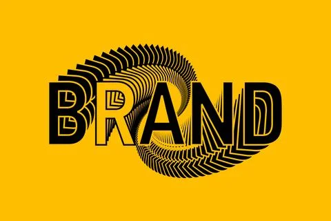 Visual representation of innovative branding and design concepts Иллюстрация