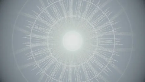 Visual representation of light patterns and abstract shapes in motion Stock Footage 337387363