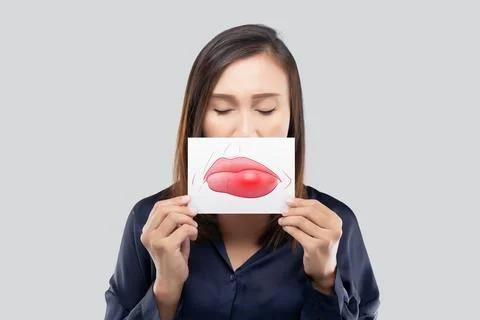 A visual representation suggests a potential health concern. Stock Photos