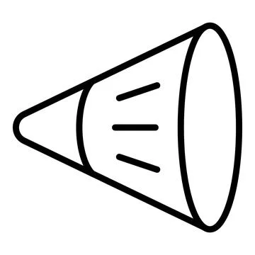 Visual sensory icon outline vector. Cognitive perception Illustrazione stock