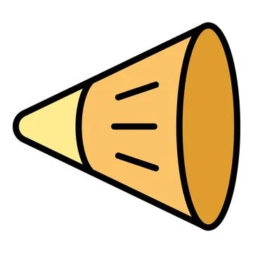 Visual sensory icon vector flat Illustrazione stock