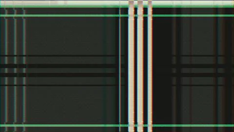 Visual simulation of analog distortion, glitches, abstract psychedelic イラスト素材