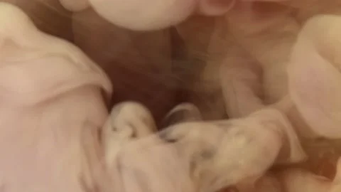 Visual simulation of the motion of gases in the atmosphere of the planet Jupiter Stock Footage 237453988