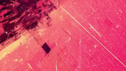 Visual tech loop with layered glitch overlays Video stock 309546037