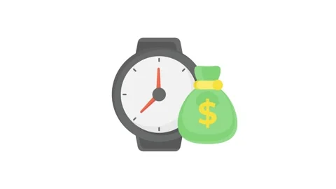 Visual of a time tracking application for freelancers, displaying options f.. Stock Footage 332540691