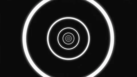 Visual Tunnel Loop Background Stock Footage 233318959