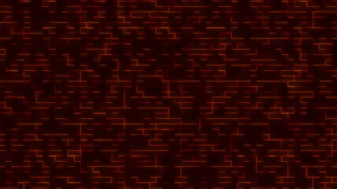 Visual video effect red pixel noise on a dark background. Animated background Stock Footage 165169843