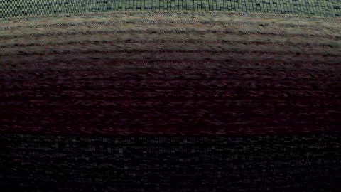 Visual video effects noise background monitor screen noise glitch effect. Video stock 133053978