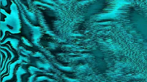 Visual video effects simulating old tape damage using glitch art. Stock Footage 263815546