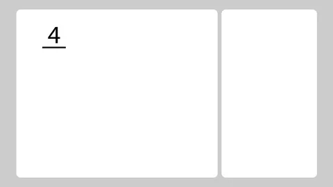 A visual video lesson on arithmetic actions with negative and positive whole Stock Footage 128409992