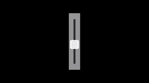 Visual volume up symbol with increasing sound level, modern flat design Video stock 311848127