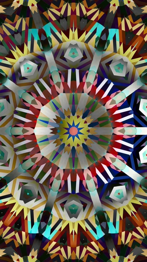 Visual Voyage: Adaptable Abstract Loop for Inner Journeys Video stock 296596866
