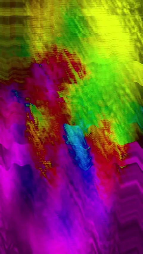 Visual Warp Background Loop Vertical Stock Footage 331078692