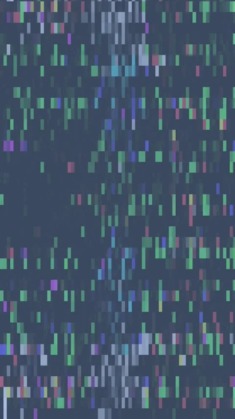 Visual Warp Background Loop Vertical Stock Footage 331078772