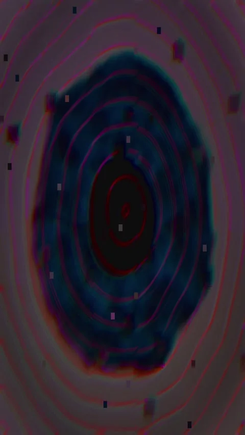 Visual Warp Background Loop Vertical Stock Footage 331093906