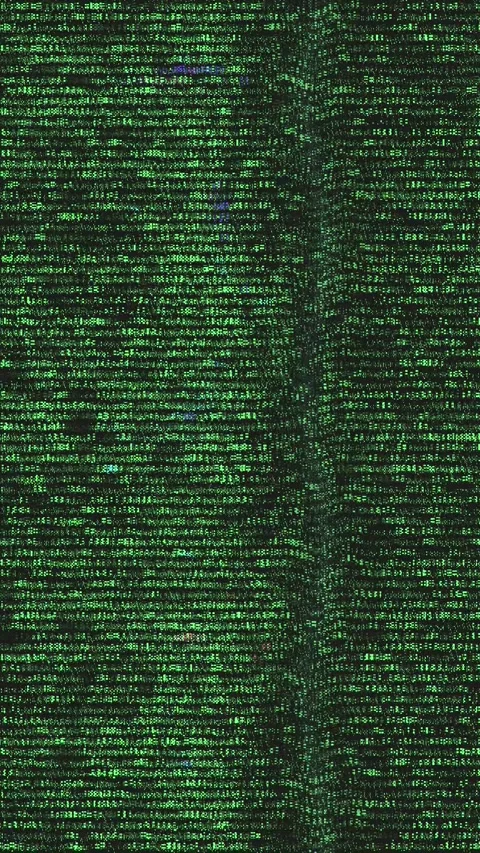 Visual Warp Background Loop Vertical Stock Footage 331097522