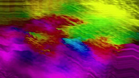 Visual Warp Background Loop Wide Video stock 331078675