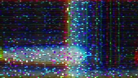 Visual Warp Effect Loop Horizontal Stock Footage 331094013