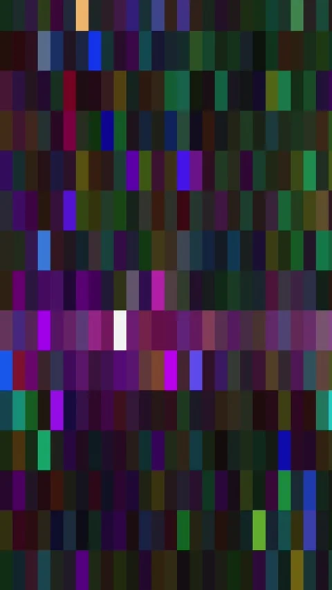 Visual Warp Effect Loop Portrait Stock Footage 331095686