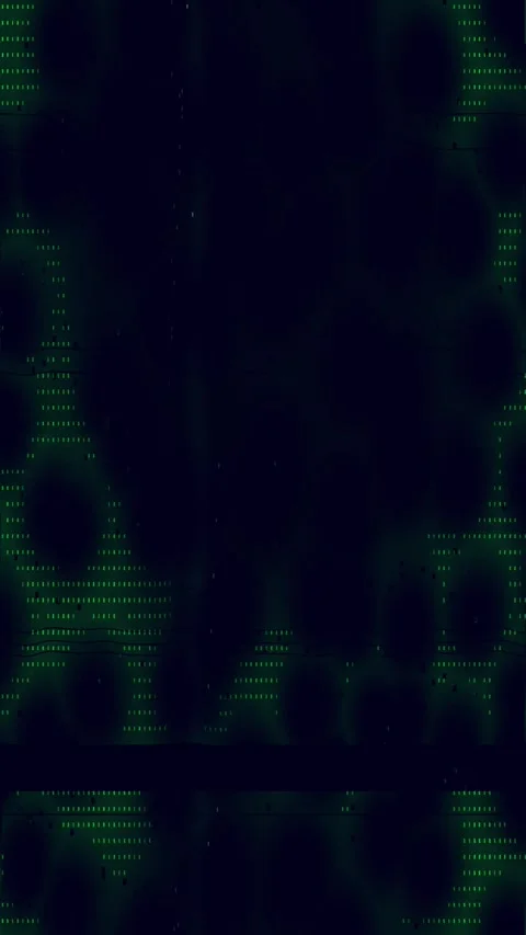 Visual Warp Effect Loop Portrait Stock Footage 331097657