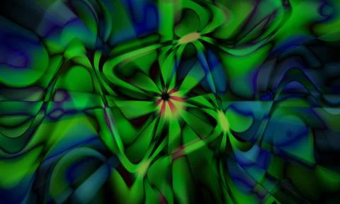 Visual wave and lighting effects 스톡 일러스트