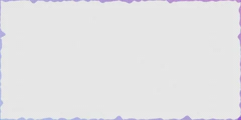 Visualiser Audio React Frame Edge with Alpha Stock Footage 247256364