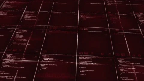 Visualization of an abstract computer program scanning files or data, seamless Video stock 156253051