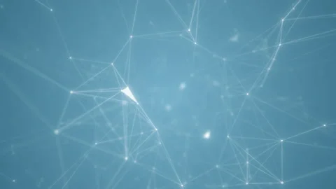 Visualization of abstract forms of the plexus. Megastructures in space. Stock Footage 114257732