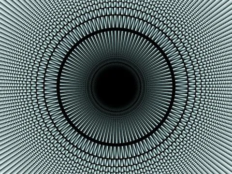 Visualization of Burst Rotation Stock Illustration