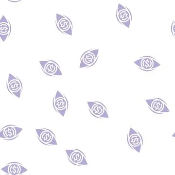 Visualization business intelligence glyph vector seamless pattern Illustrazione stock