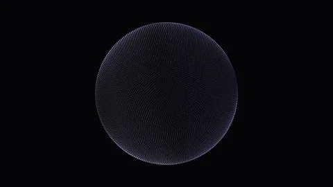 Visualization of computer model of the birth of the Universe in the Big Bang.  Video stock 72423885