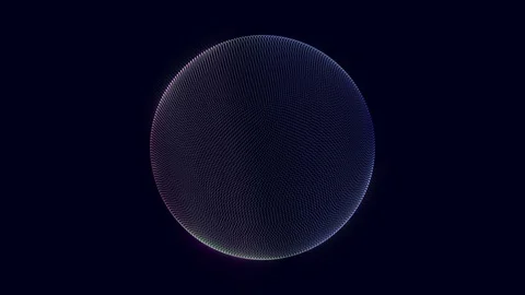 Visualization of computer model of the birth of the Universe in the Big Bang. Stock Footage 72424012