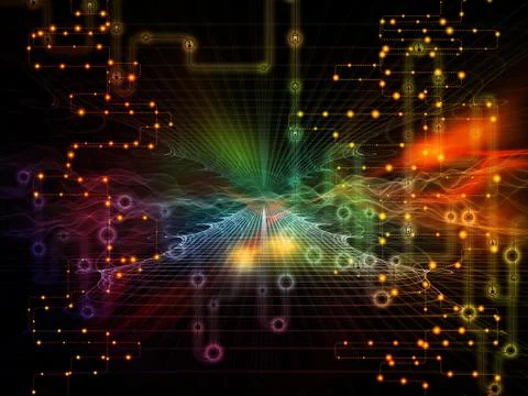 Visualization of Data Transfers イラスト素材