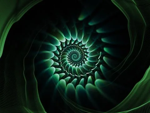 Visualization of Digital Space イラスト素材