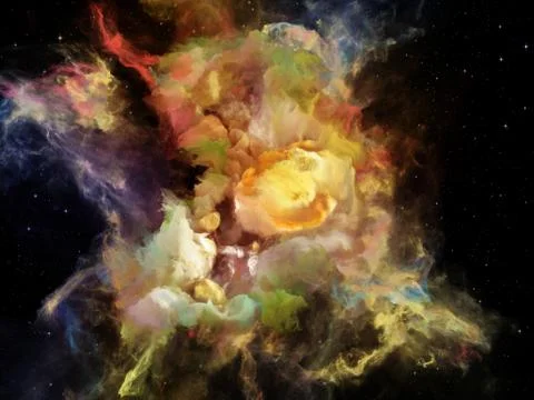 Visualization of Dream Space Stock-Illustration