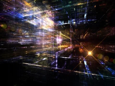 Visualization of Fractal Dimensions イラスト素材