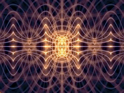 Visualization of Grid Lines Stockillustratie