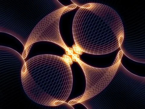 Visualization of Grid Lines 스톡 일러스트