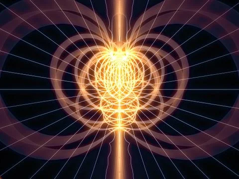 Visualization of Grid Lines 스톡 일러스트