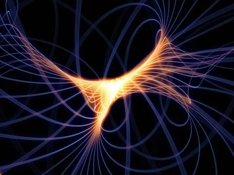 Visualization of Grid Lines 스톡 일러스트