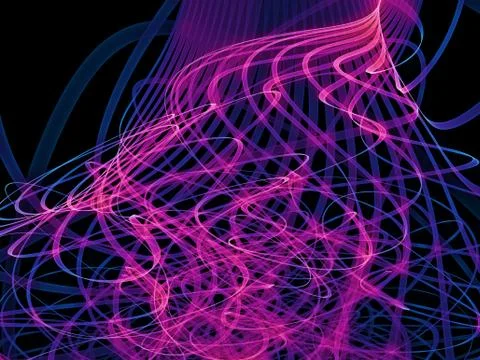 Visualization of Grid Lines 스톡 일러스트