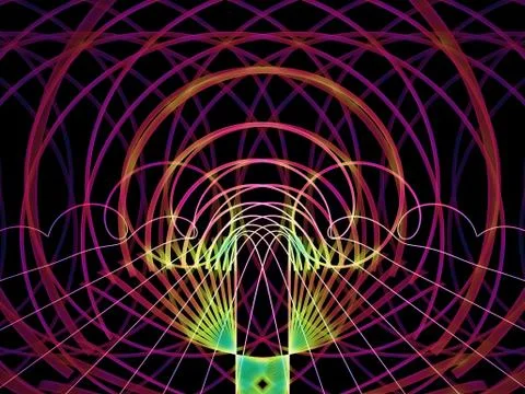 Visualization of Grid Lines イラスト素材