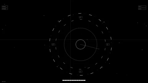 Visualization of hud elements for webdesign and sci-fi video editing tool i.. Stock Footage 326513471