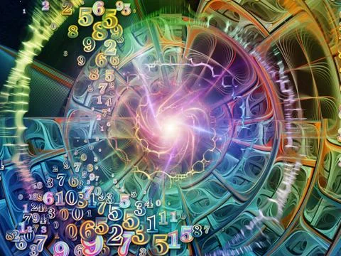 Visualization of Infinity Stock Illustration