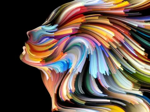 Visualization of Inner Palette 스톡 일러스트