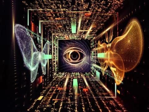 Visualization of Lord's Way Illustrazione stock