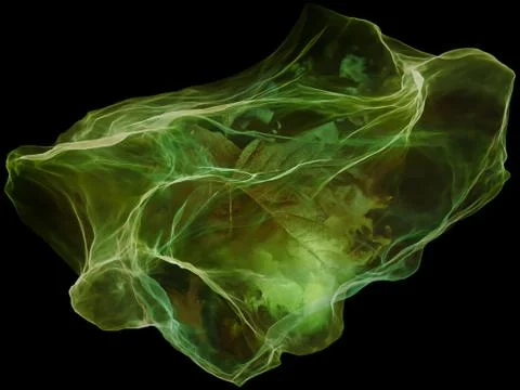 Visualization of Mind Particle Illustrazione stock