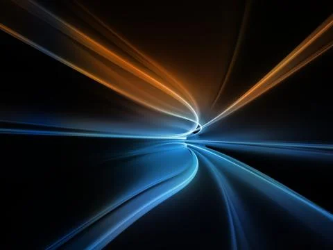 Visualization of Movement Stock Illustration