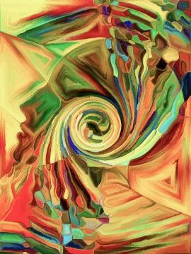 Visualization of Multiplicity Stock Illustration