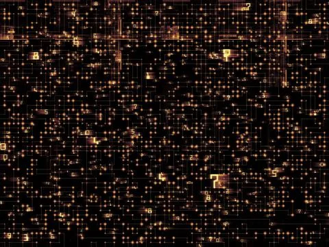 Visualization of the Network 스톡 일러스트